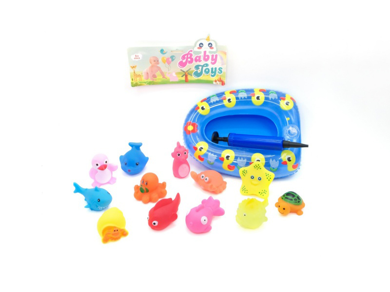 Vinyl Inflatable Animal Ring Set