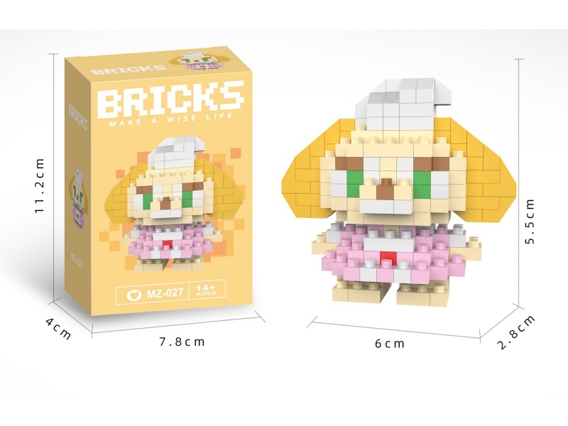 Building Blocks: 105 Small Figurines