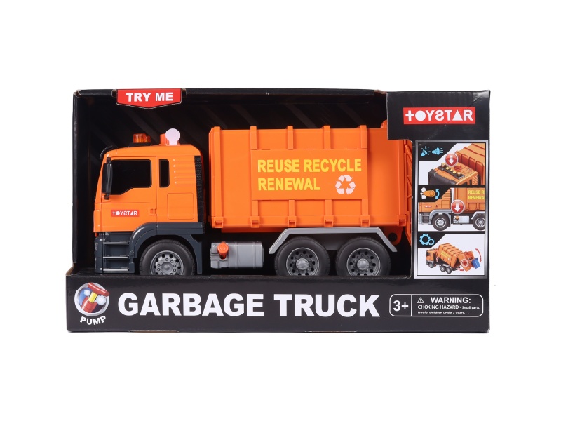 1:10 Inertial Urban Sanitation Vehicle (Sound.) Lighting. Inflation. Multi-Functional