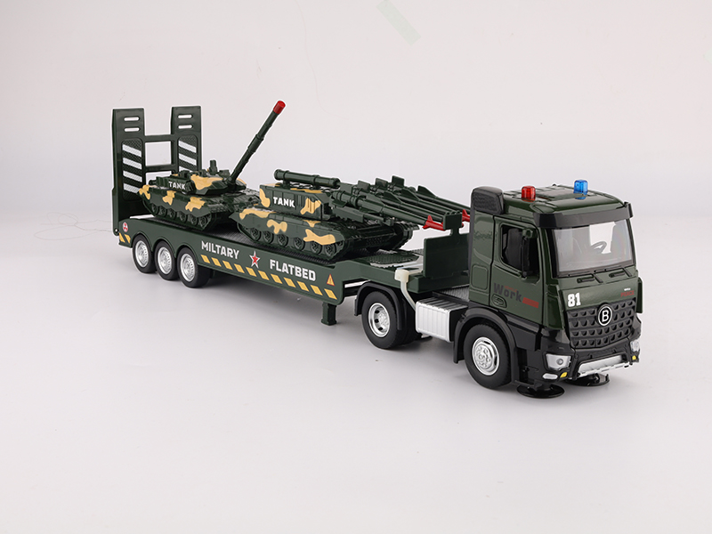 Multifunctional Friction Alloy Military Heavy Combat Transport Vehicle Model