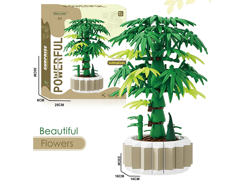 Bamboo Building Blocks 278PCS