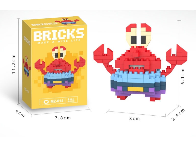 Building Blocks: 119 PCS Of Small Figurines