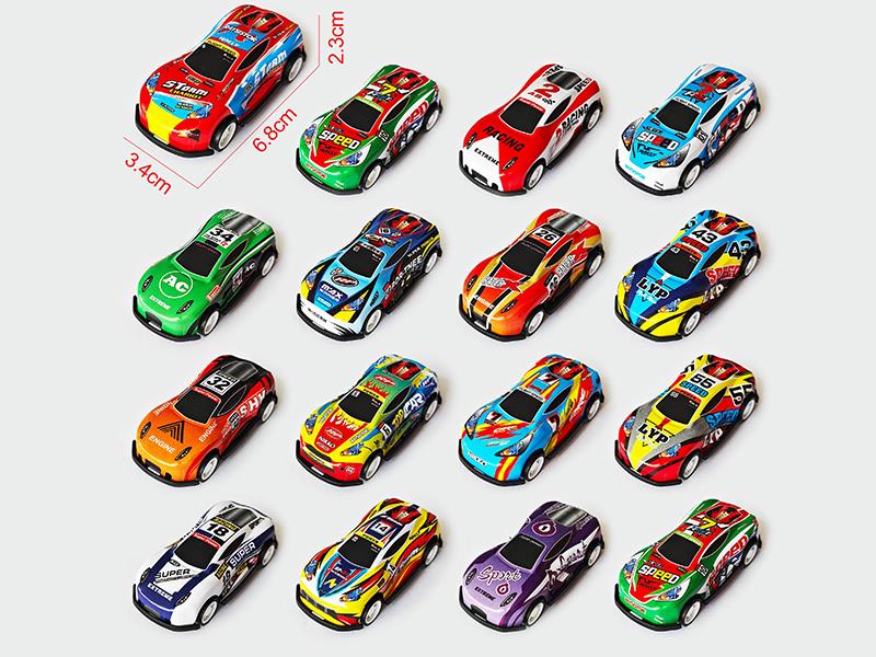 Pull Back Iron Race Car(1PCS)