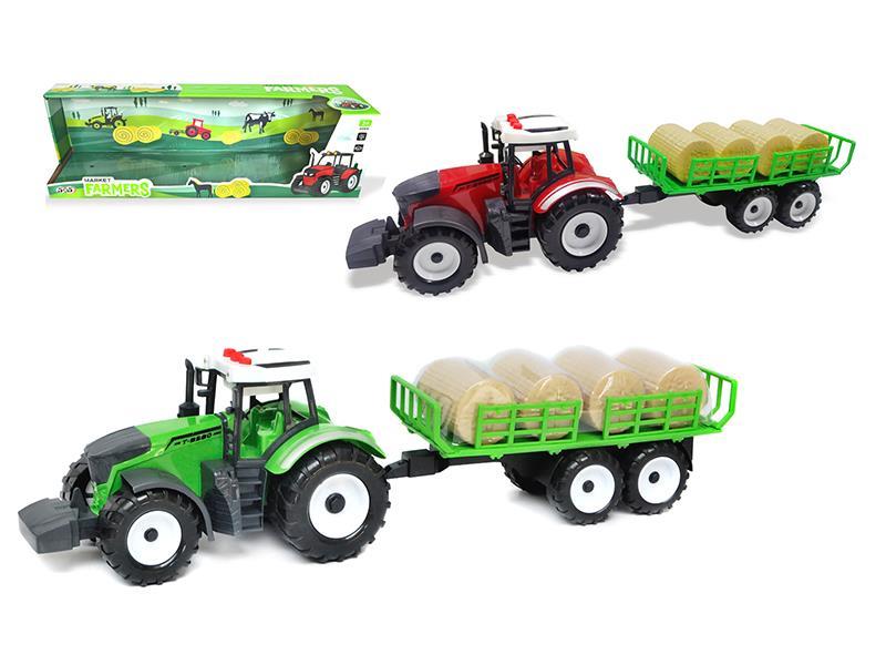 Friction Farmer's Cart With Light And Sound