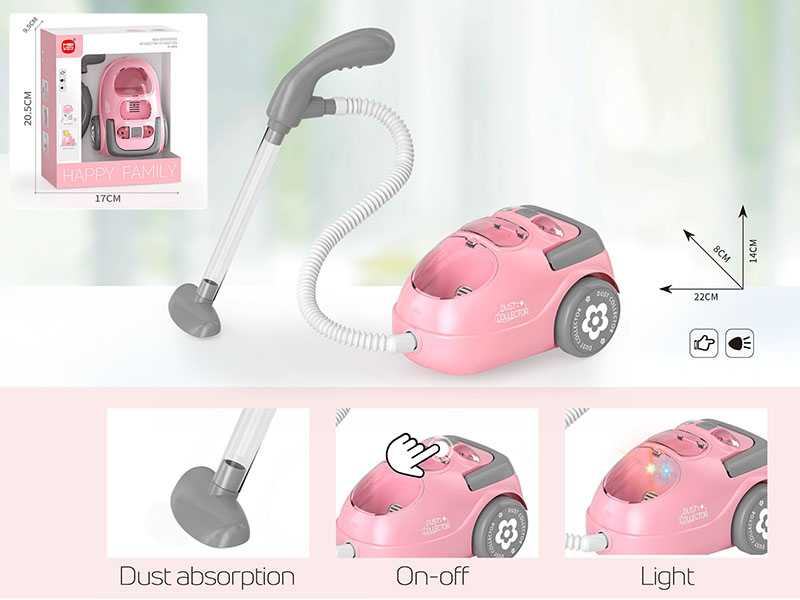 Electric Vacuum Cleaner With Lights