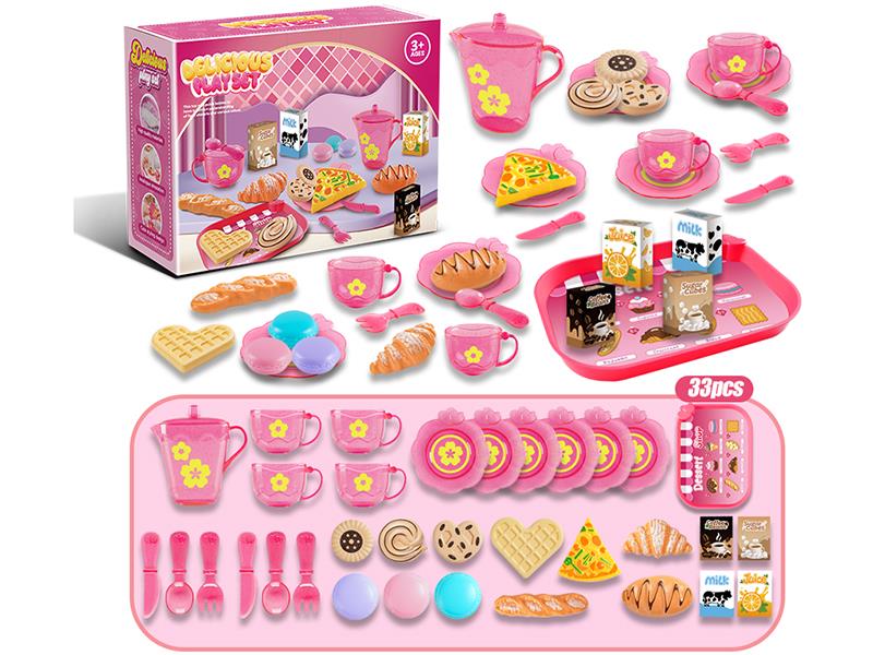 Kitchen Tableware Dessert Set 33pcs