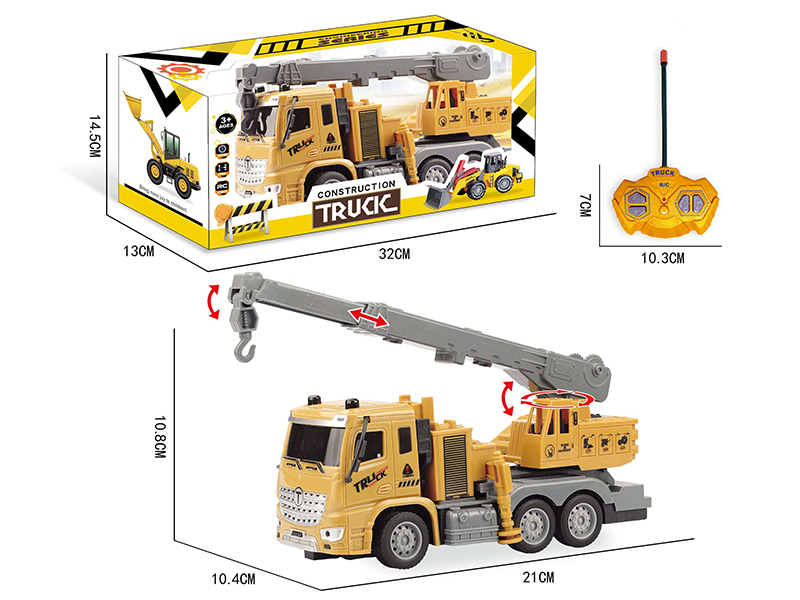 1:30 4CH Remote Control Engineering Crane