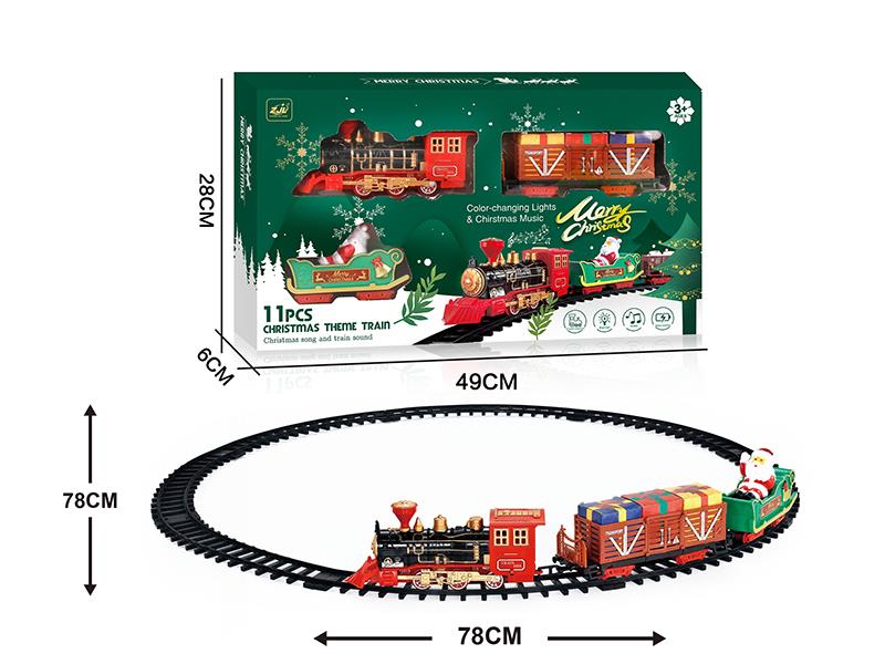 Christmas Rail Train(Christmas Song, Train Sound And Lights)
