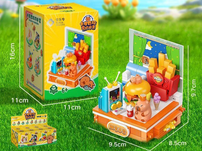 The Daily Life Of Capybara Building Blocks 350pcs