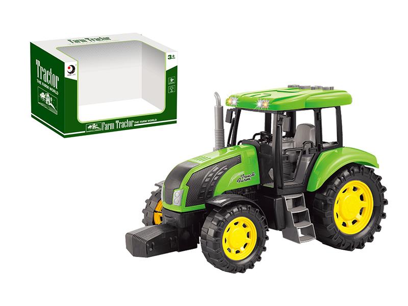 Friction Farm Tractor With Lights And Music
