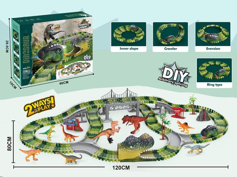 B/O Rail Dinosaur Car