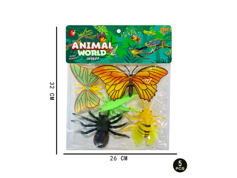 Insect Combination: 5 Pcs