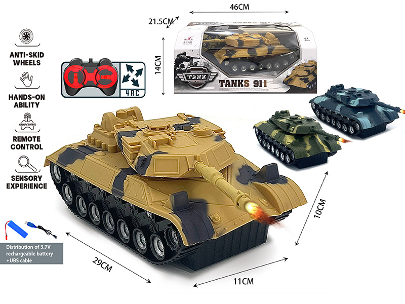 4CH Remote Control Tank