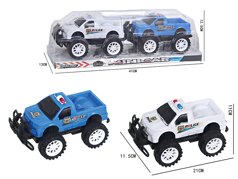 Friction Off-Road Pickups 2pcs