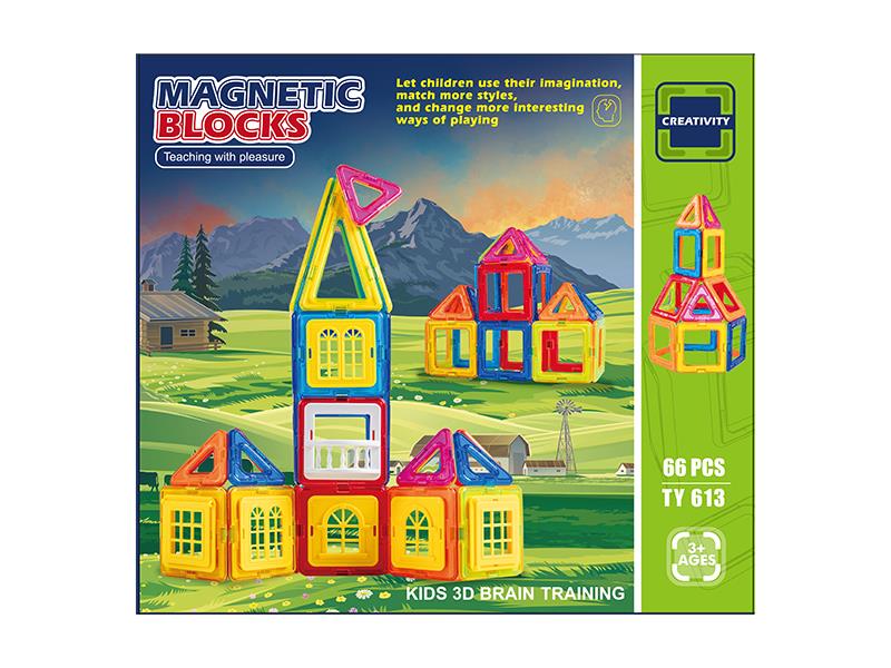 Magnetic Building Blocks 66pcs