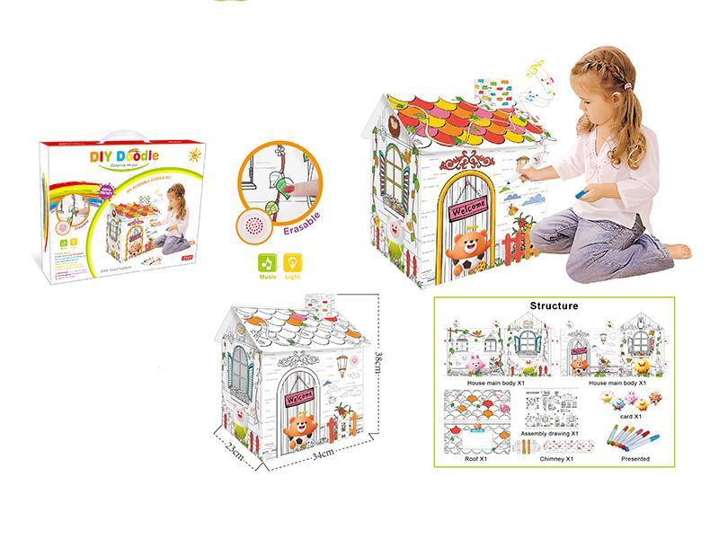 Creative Graffiti House