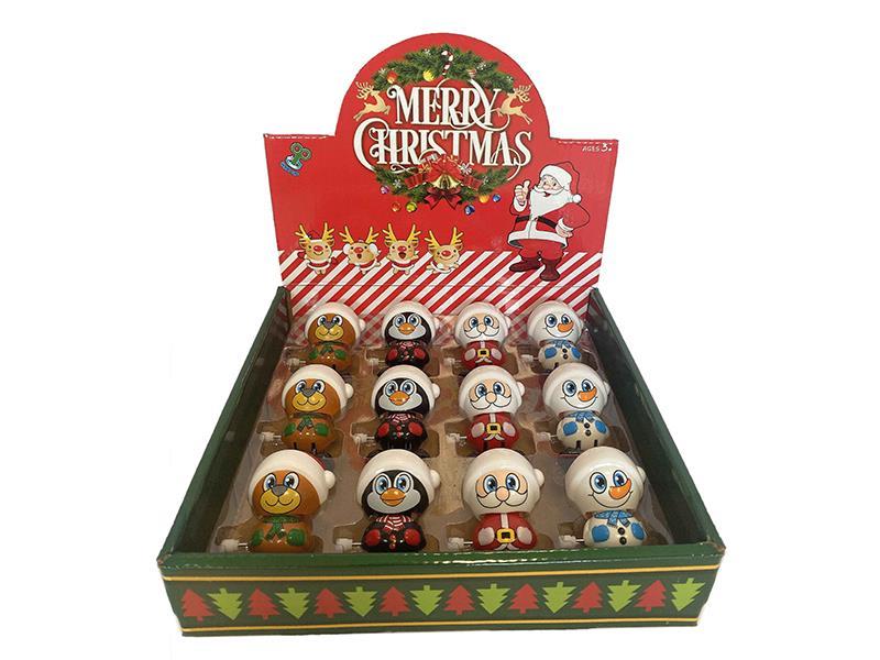 Wind Up Christmas Toys 12pcs