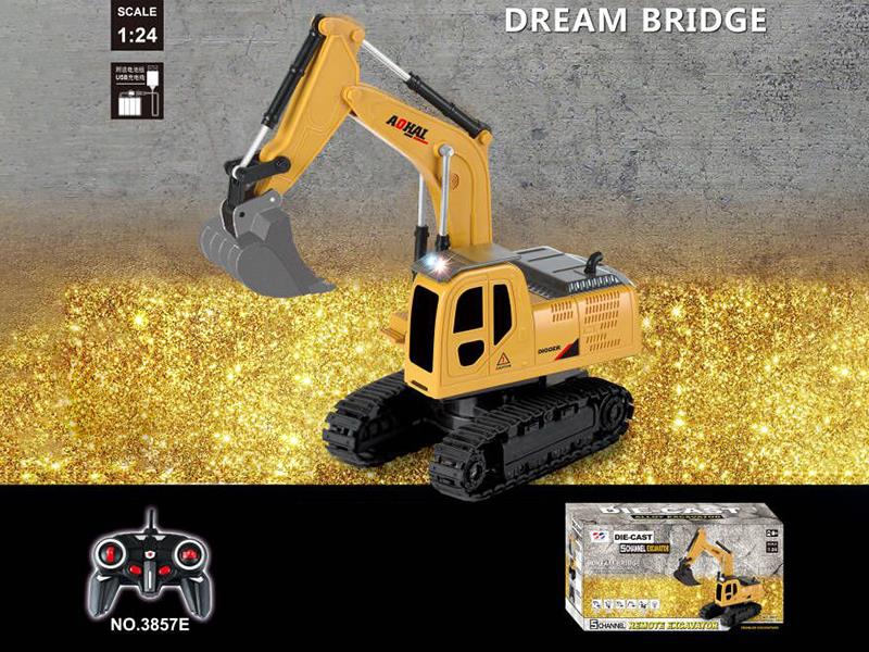 Remote Control Alloy Excavator