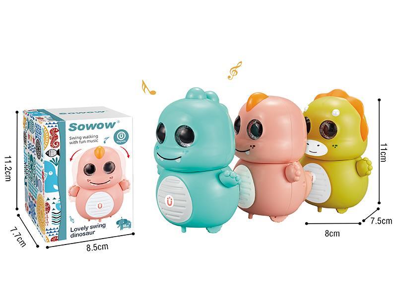 Lovely Swing Dinosaur