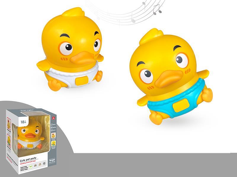 B/O Swinging Duck With Lights And Music