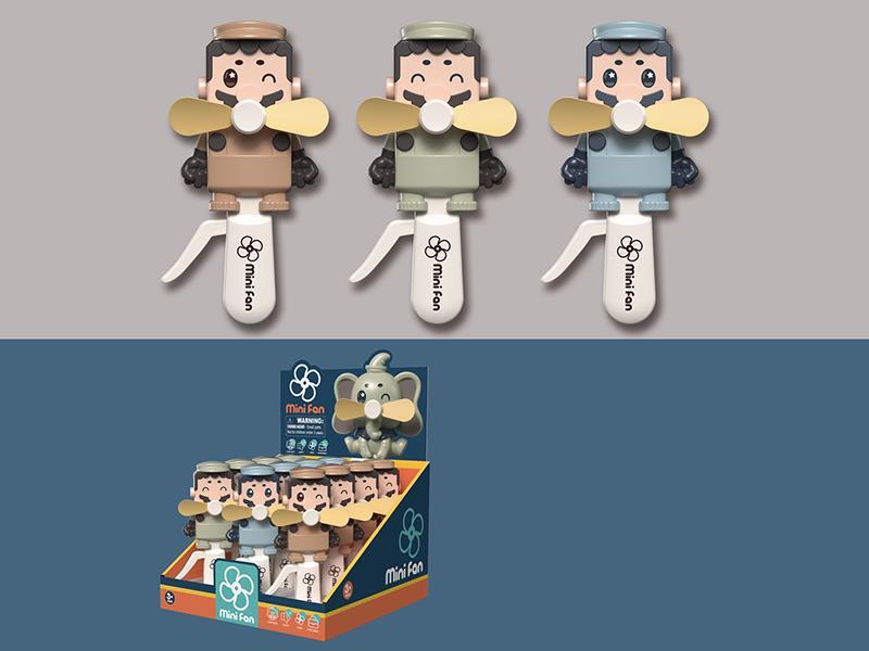 Super Mario Hand Pressure Fan 12PCS