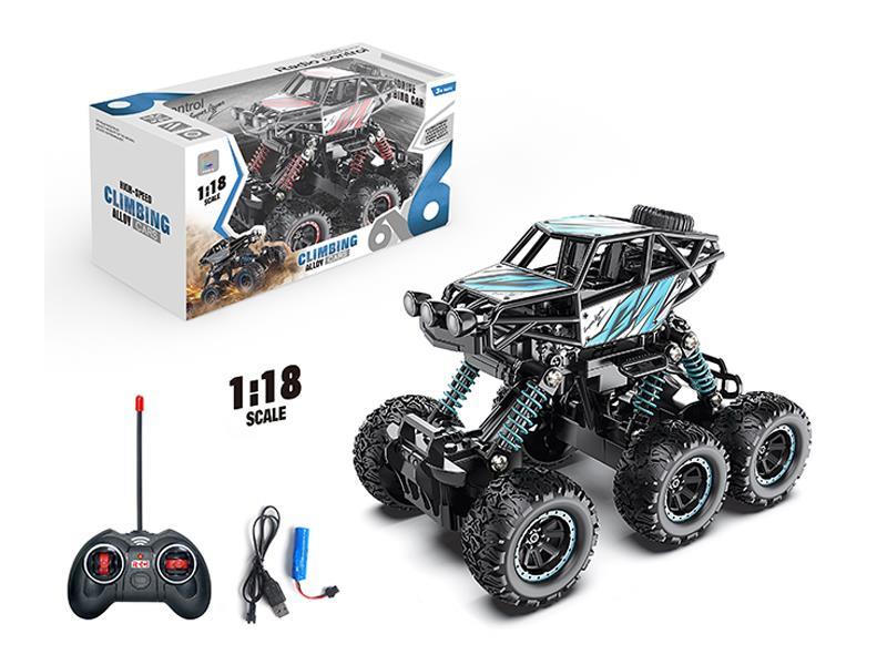 R/C Four Way Six Wheel Alloy Climbing Car