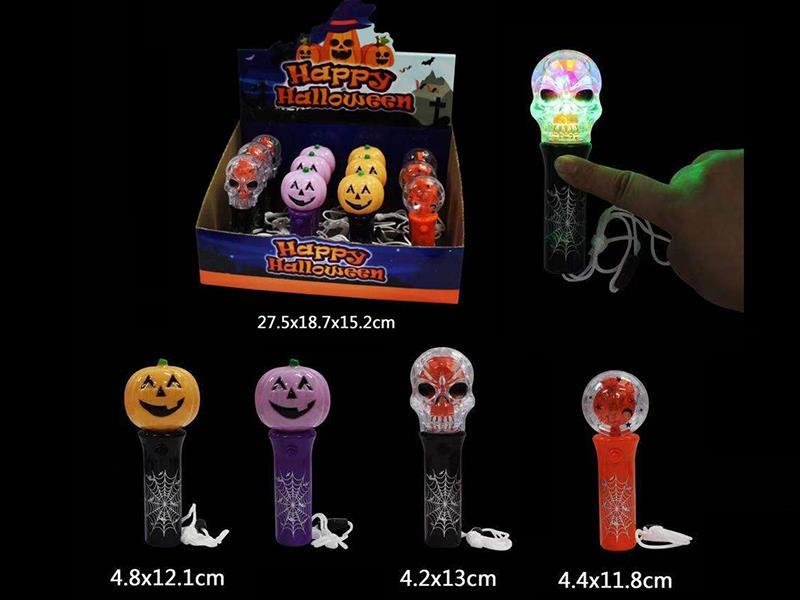 Halloween Flash Stick With 5 Lights 12PCS