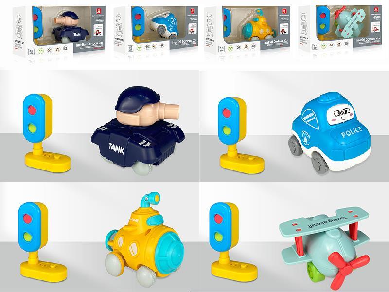 Friction Cartoon Car Traffic Series