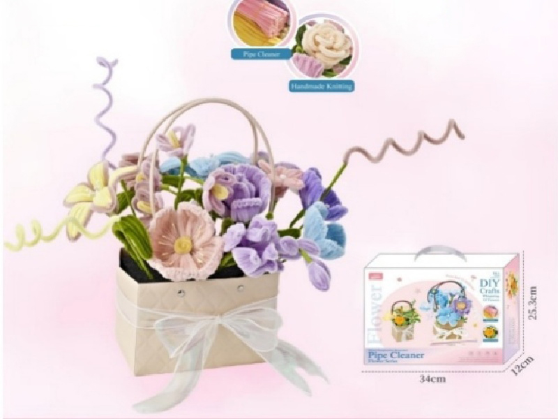 Qianqi Diy Twisty Stick Gift Box Bouquet