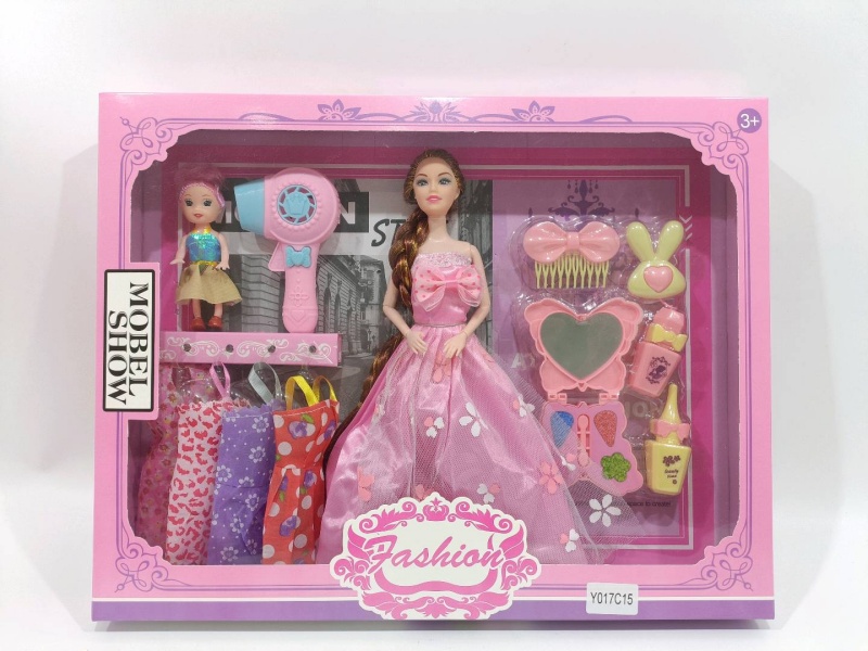 11 "Solid Body 9 Joints Doll