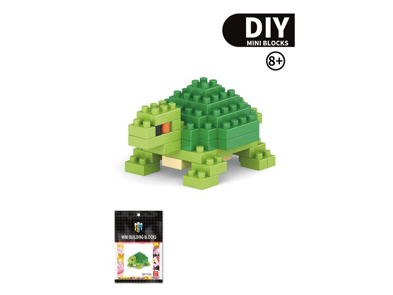 Turtle Building Blocks Animal Series 56 PCS