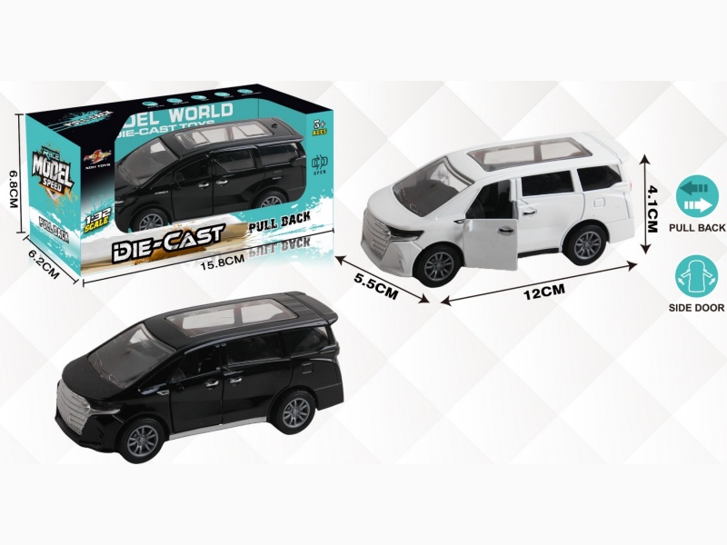 1:32 Simulated Elfa 24 Model Huili Alloy Car With Two Doors