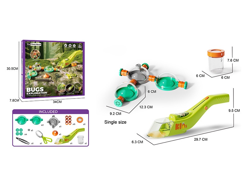 Outdoor Exploration - Manual Insect Capture Kit
