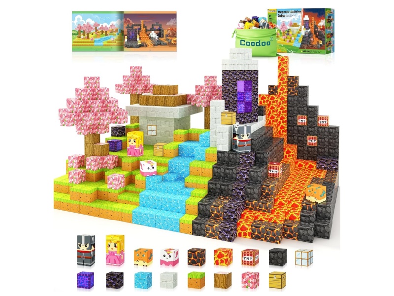 Time Gate Magnetic Cube Building Blocks 84pcs