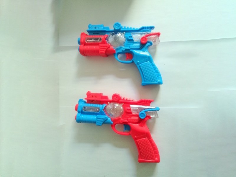 Solid Seven-Color Space Gun