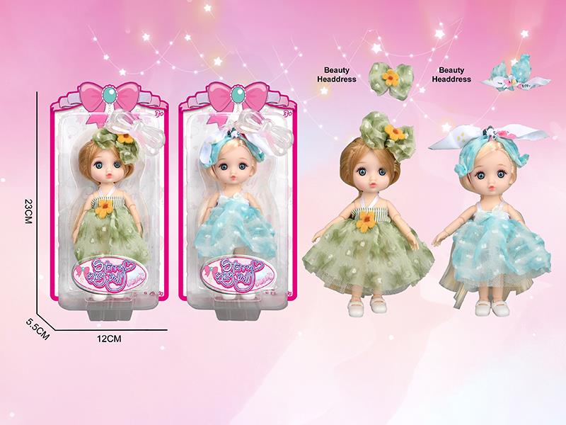 6 Inch 12-Joints Fashion Doll