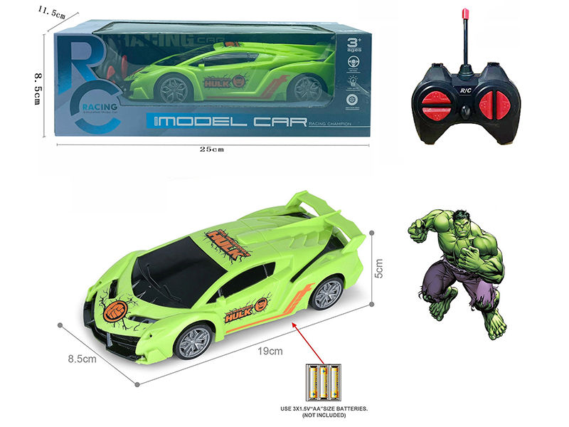 1:20 Lamborghini 4-Channel Remote Control Car(The Hulk)