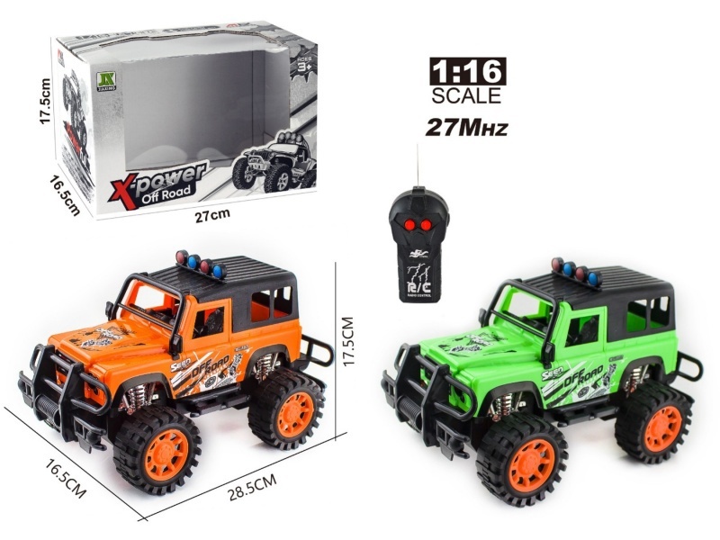 1:16 Two-Way Remote-Controlled Land Rover Full-Top Transfer Racing Car (Without Power Included)