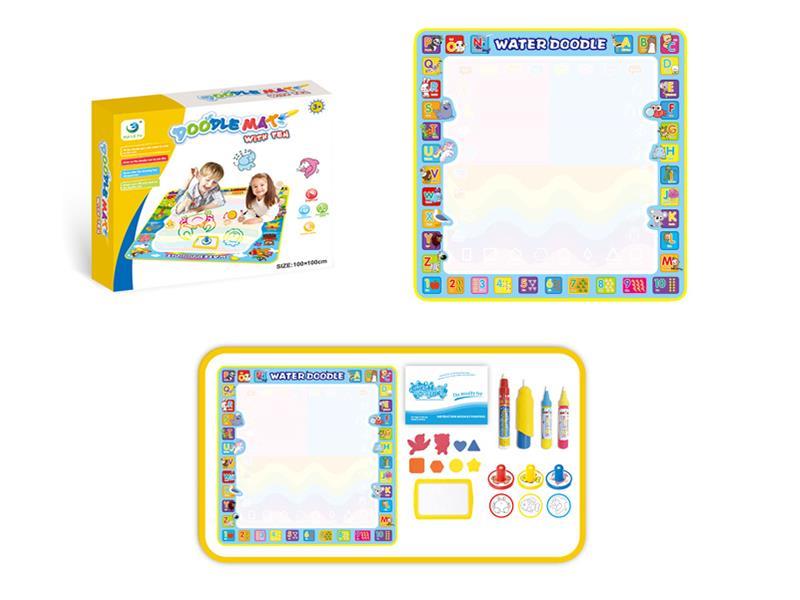 Doodle Mat With 4 Pen, Stamper, Instruction Manual, EVA