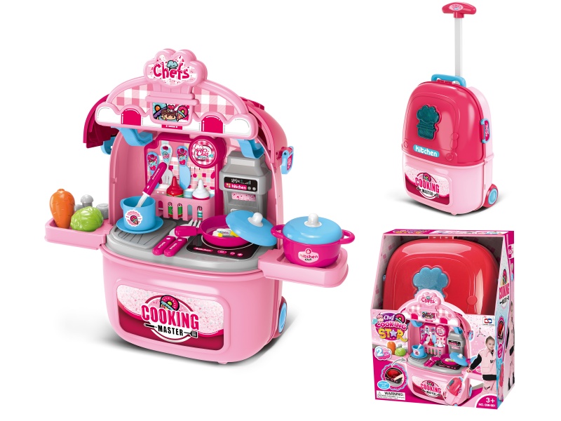 Chefs Cooking Set Trolley Case