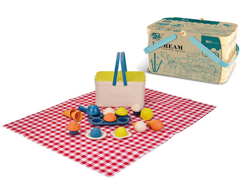 Environmental Ice Cream Picnic Basket