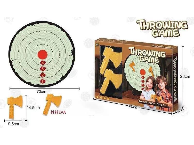 EVA Axe Cloth Target Toy