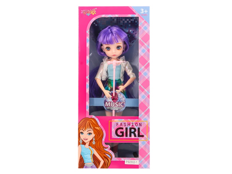 10" Music Competition Fashion Girl Doll