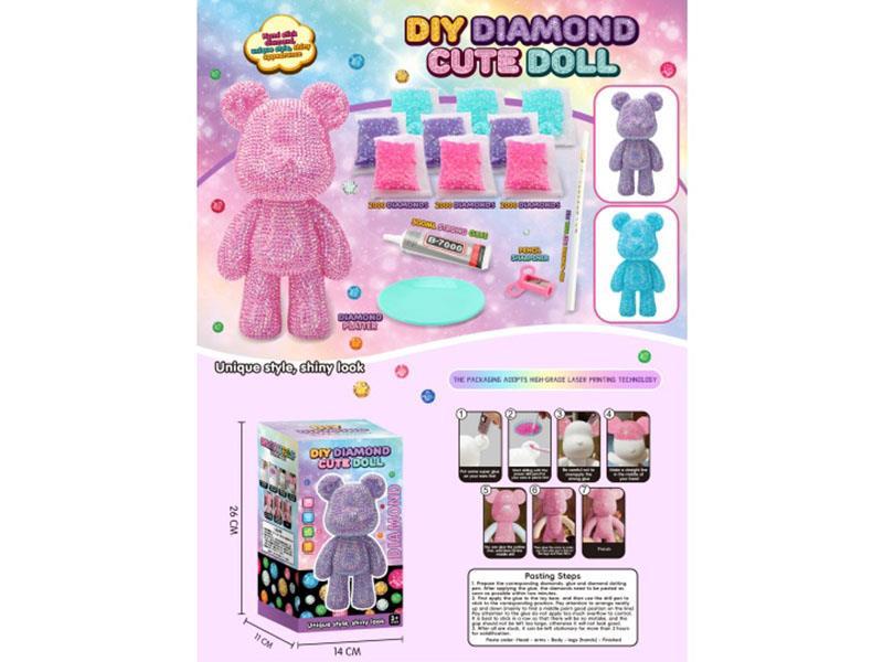 Diy Diamond Rabbit (Without Light)