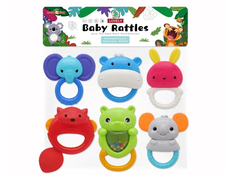 Baby Rattle (6-Piece Set)