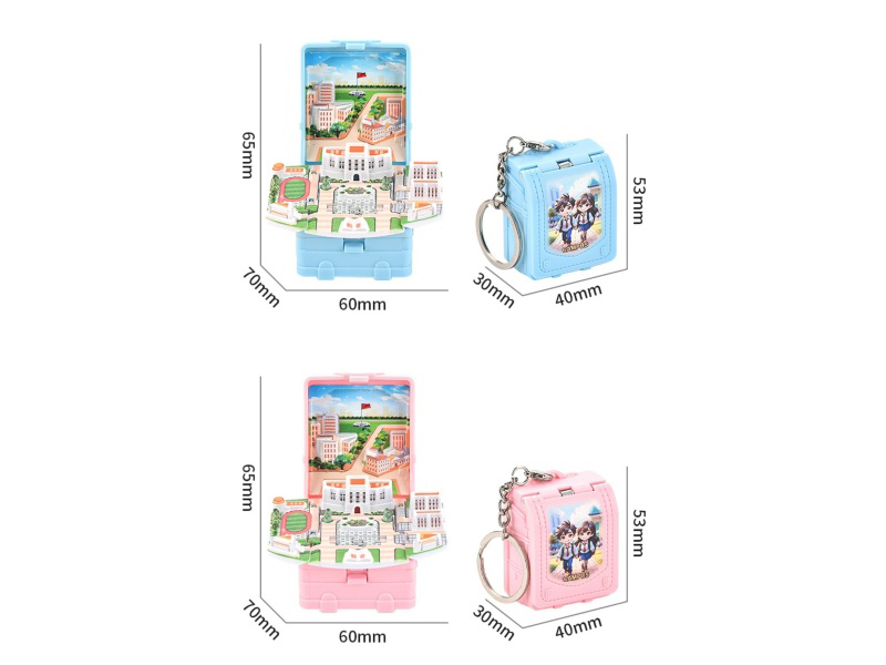 3D Stereoscopic Folding Explosive Schoolbag - Mini Campus (Upgraded And Enhanced Version)