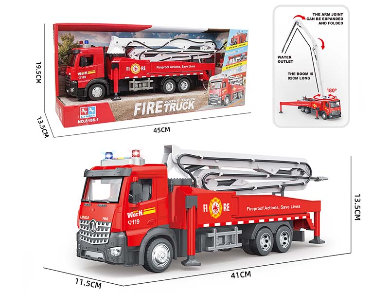 Friction Concrete Pump Truck