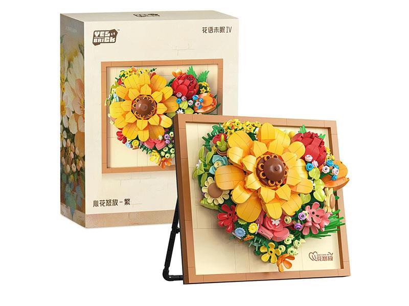 A Heart Full Of Joy With A Bunch Of Building Blocks (781 Pieces)