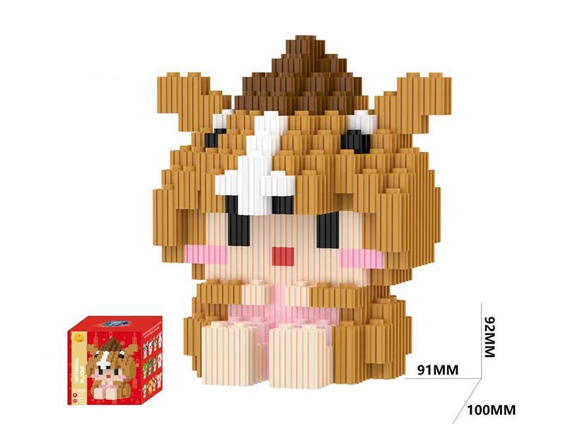 Twelve Zodiac Building Blocks - Horse 679pcs