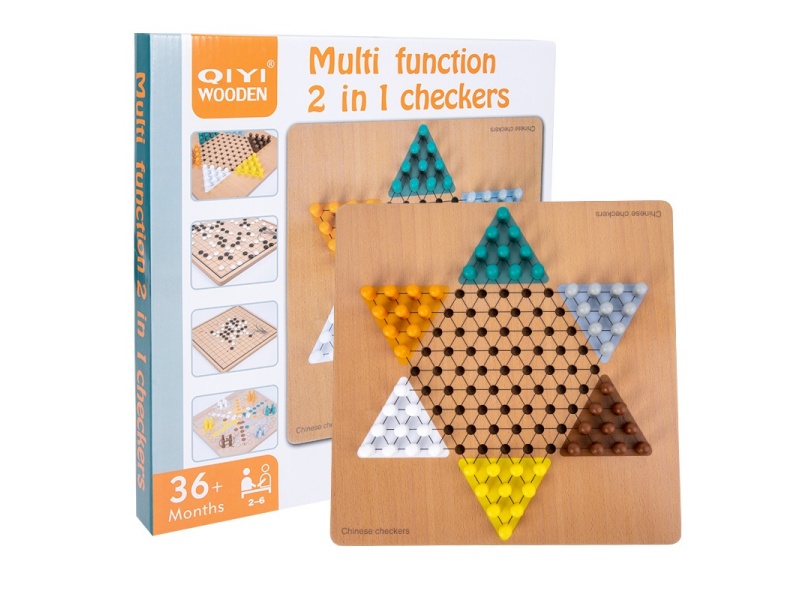 Square Two-In-One Game Chess